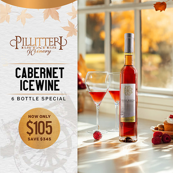 FALL HARVEST ICEWINE SPECIAL - 6 bottles of Press House Cabernet Sauvignon Icewine for $105