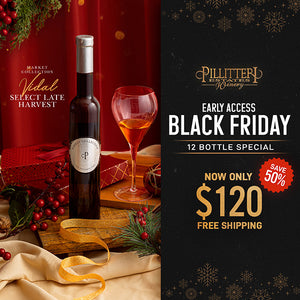 BLACK FRIDAY EARLY ACCESS - 12 bottles of Market Collection Vidal Select Late Harvest for $120 - FREE SHIPPING IN ONTARIO