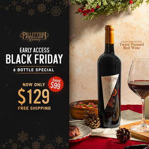 BLACK FRIDAY EARLY ACCESS - 6 bottles of Racina Twice Pressed $129 - FREE SHIPPING IN ONTARIO