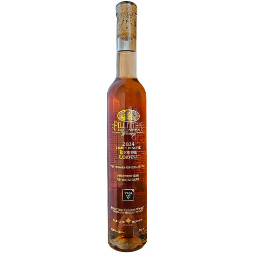 2024 Family Reserve Corvina Icewine 375mL bottle from Pillitteri Estates Winery.