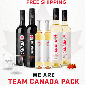 TEAM CANADA WINE SPECIAL - FREE SHIPPING 6 PACK