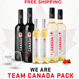 TEAM CANADA WINE SPECIAL - FREE SHIPPING 6 PACK
