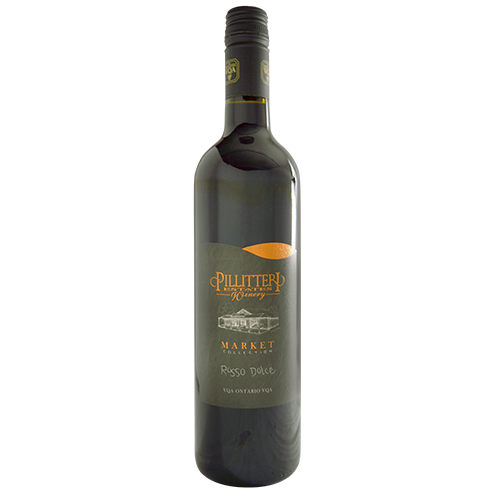 A bottle of Pillitteri Estates Winery's Market Collection Rosso Dolce wine.