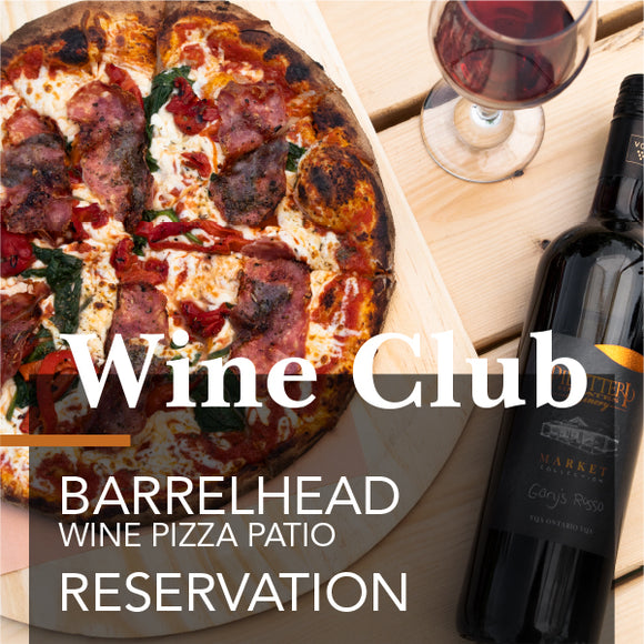 BarrelHead Pizza Reservation for Wine Club